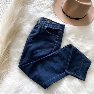 Madewell Skinny Skinny Dark Wash Denim Jeans